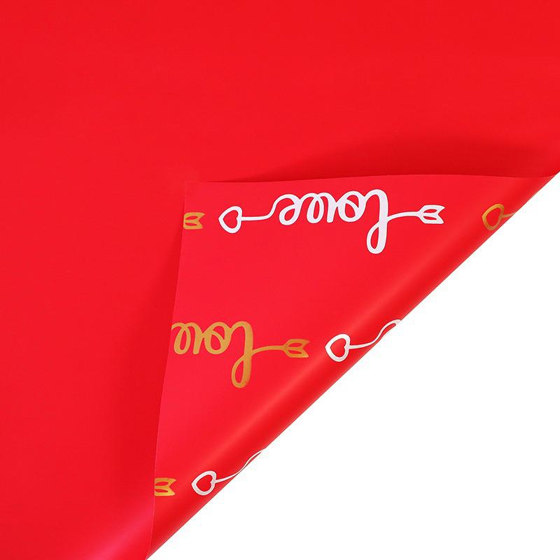 keep loving florist wrapping paper