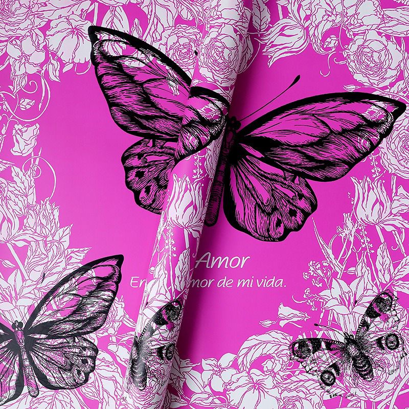 butterfly eres el amor de mi vida wrapping paper