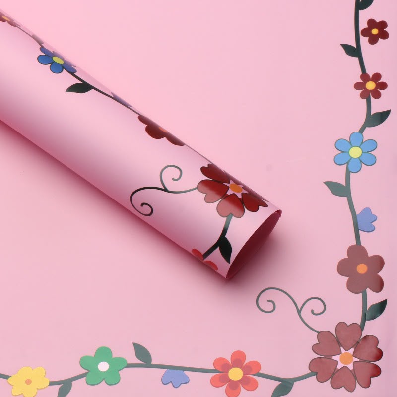 FLOWER COLOR WRAPPING PAPER