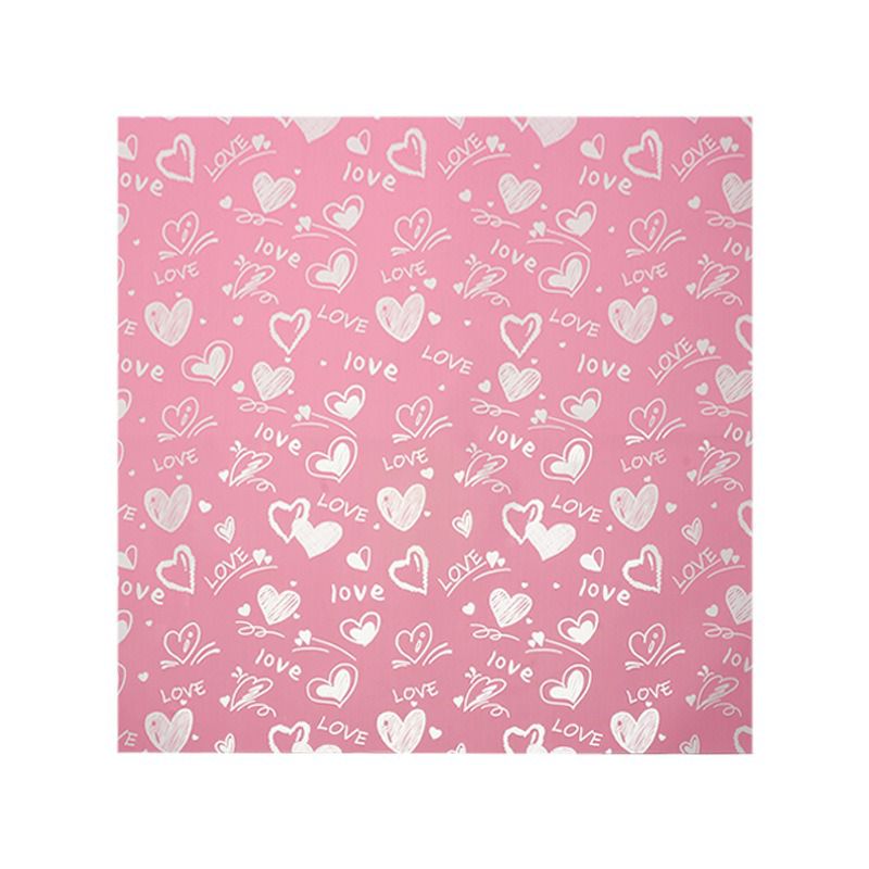 falling in love flower wrapping paper