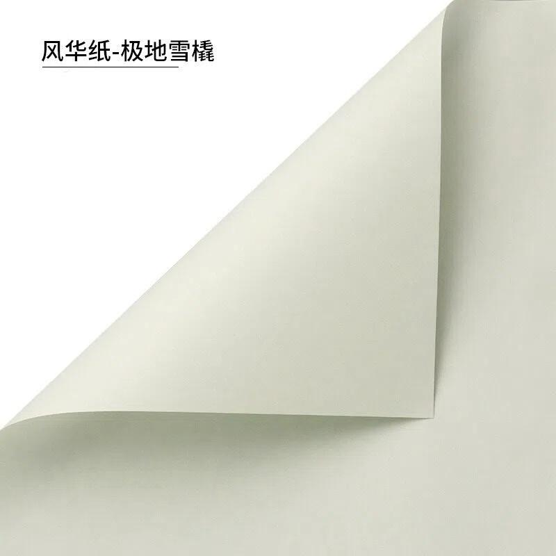 elegant monochrome rose bouquet paper for f;orist
