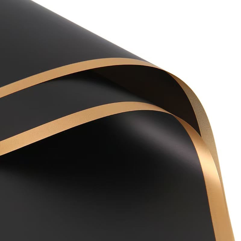 GOLD EDGE WRAPPING PAPER