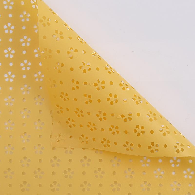 Elegant Floral Hollow Wrapping Paper for Bouquets