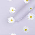 minimalist sunflower wrapping paper